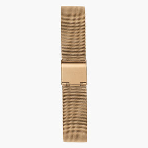 Mesharmband Edelstahl - Roségold - 32mm