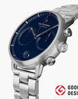 Pioneer Silber 42mm