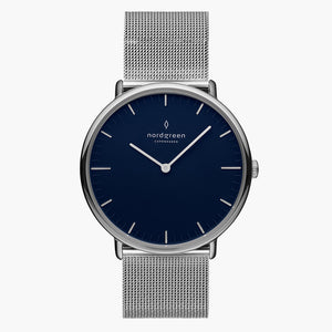 Native Silber 40mm