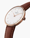 Infinity - SET Roségold | Armbänder 5-Link / Schwarz / Braun
