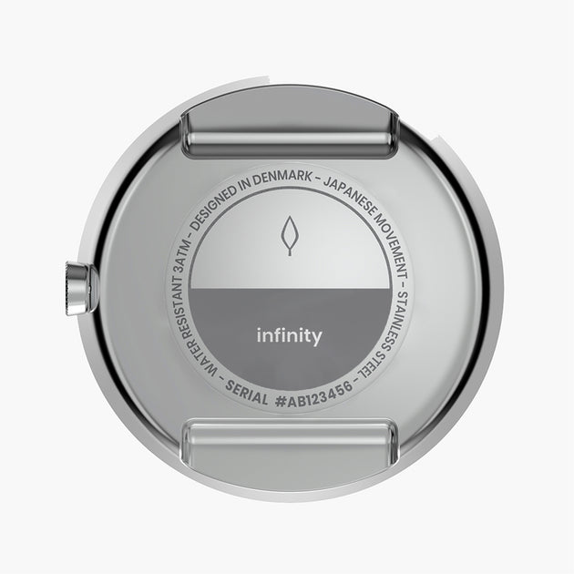 Infinity - SET Silber | Armbänder 5-Link / Grau