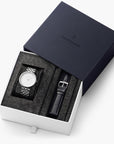 Infinity - SET Silber | Armbänder 5-Link / Schwarz