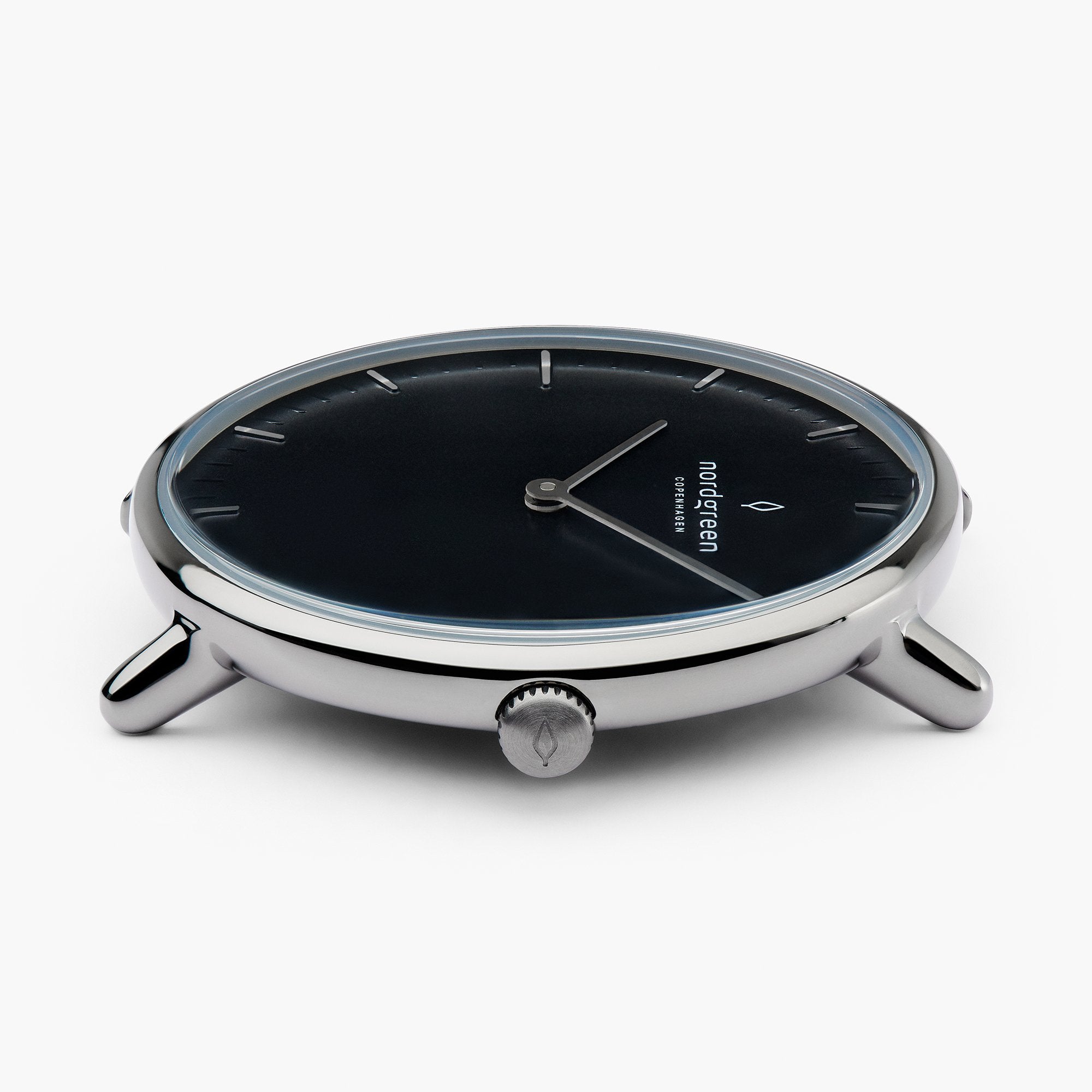 Native - SET Schwarzes Ziffernblatt Anthrazit | Armbänder Mesh / Nato Bohème / Schwarz