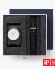 Philosopher - SET Anthrazit | Armbänder Mesh / Schwarz
