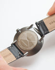 Philosopher - SET Anthrazit | Armbänder Braun / Schwarz / Mesh