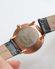 Philosopher - SET Roségold | Armbänder Mesh / Nato Bohème / Dunkel Braun