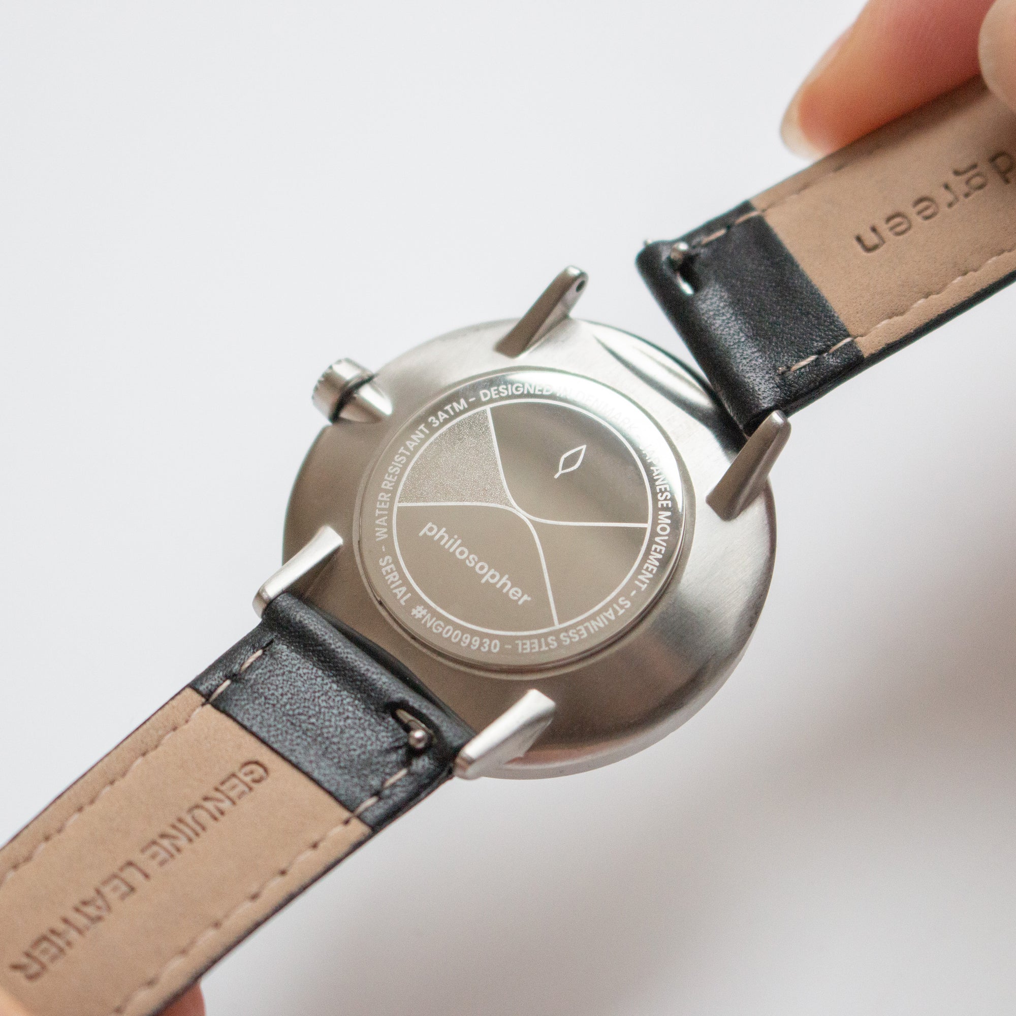 Philosopher - SET Silber | Armbänder Dunkel Braun / Schwarz / Navy Blau