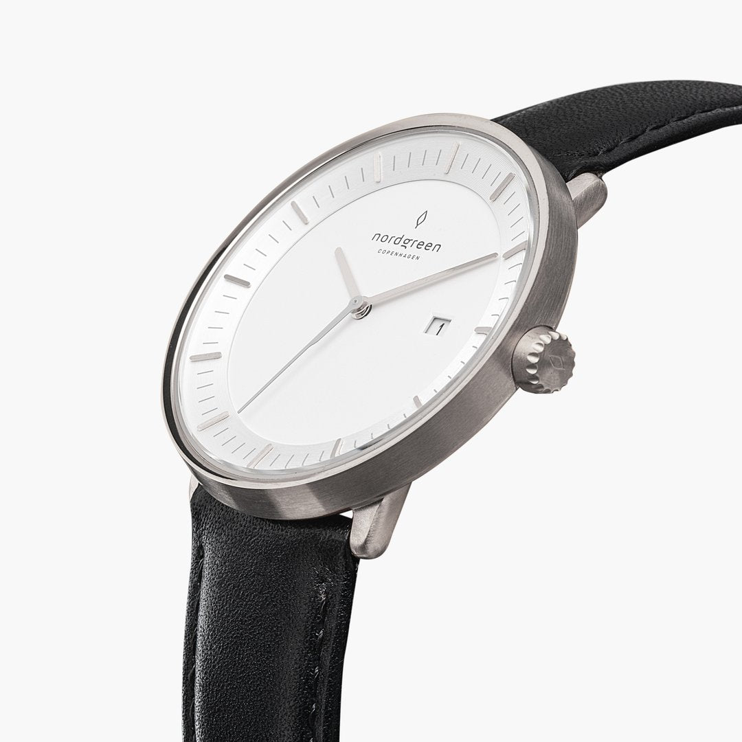 Philosopher - SET Silber | Armbänder Dunkel Braun / Schwarz / Navy Blau